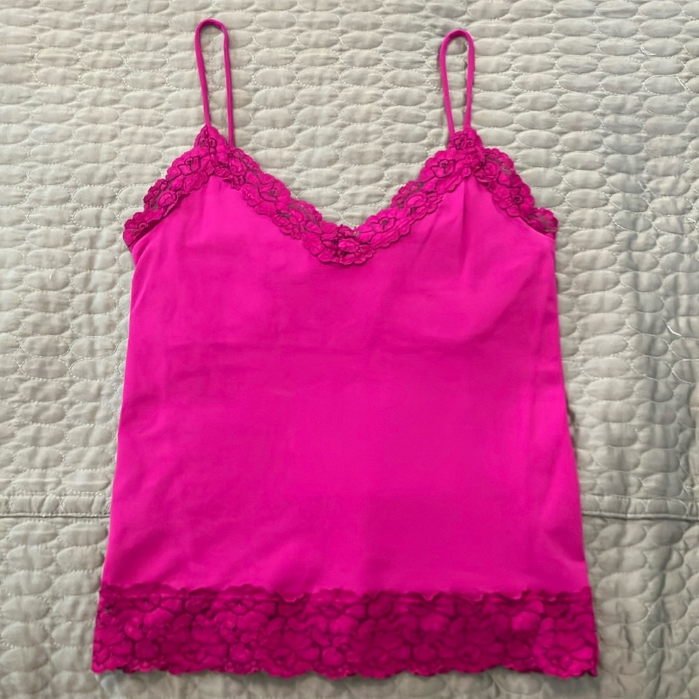 NWOT Laundry by Shelli Segal lace tank top